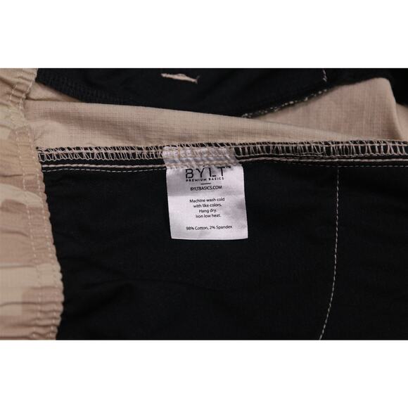 BYLT Weekend Pants Tan Camo Flat Front Chino Pants Men's XXL - Picture 7 of 7